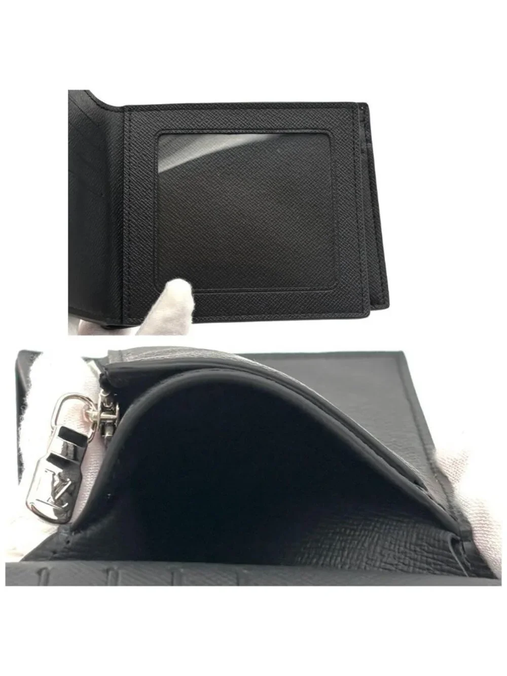 Louis Vuitton Almost Wallet Taiga Portefeuille Amerigo NM Black